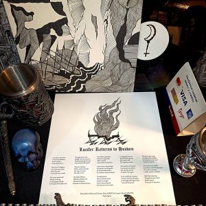 Cosmic Church / Kêres Lucifer Returns to Heaven (FIN) LP INSERT $ 120.000