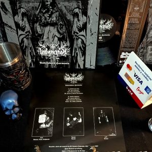 Infernarium Kadotuksen harmonia (FIN) LP INSERT $ 100.000