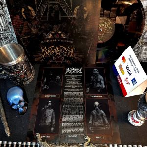 Ragnarok Collectors of the King (NOR) LP INSERT $ 120.000
